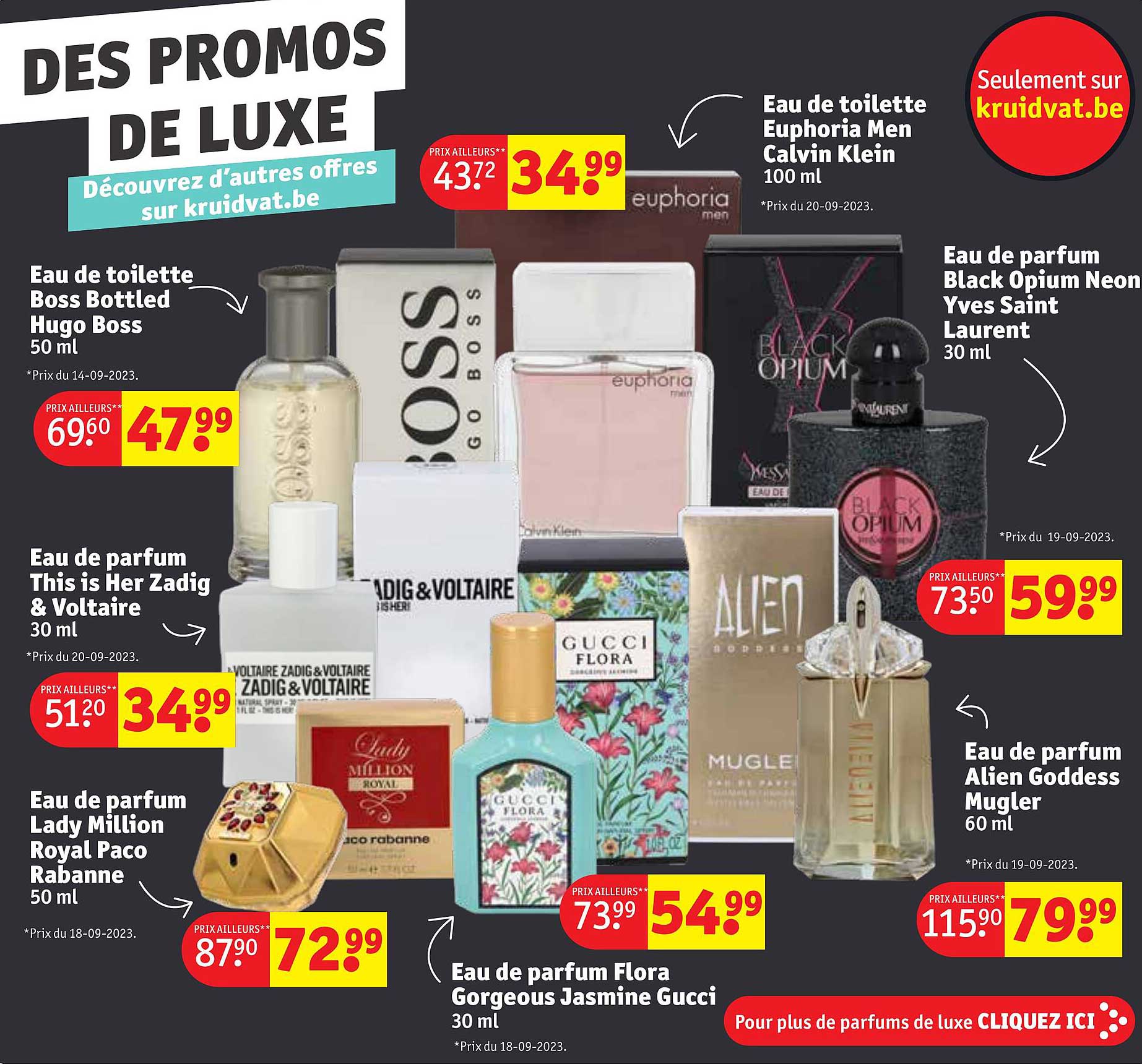 eau de toilette boss bottled hugo boss, eau de parfum this is her zadig & voltaire, eau de parfum lady million royal paco rabanne, eau de parfum flora gorgeous jasmine gucci