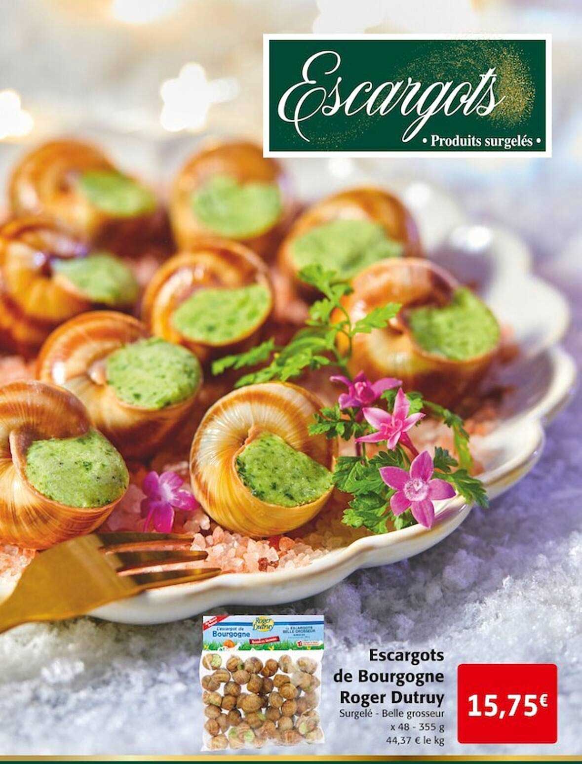 escargots de bourgogne roger dutruy