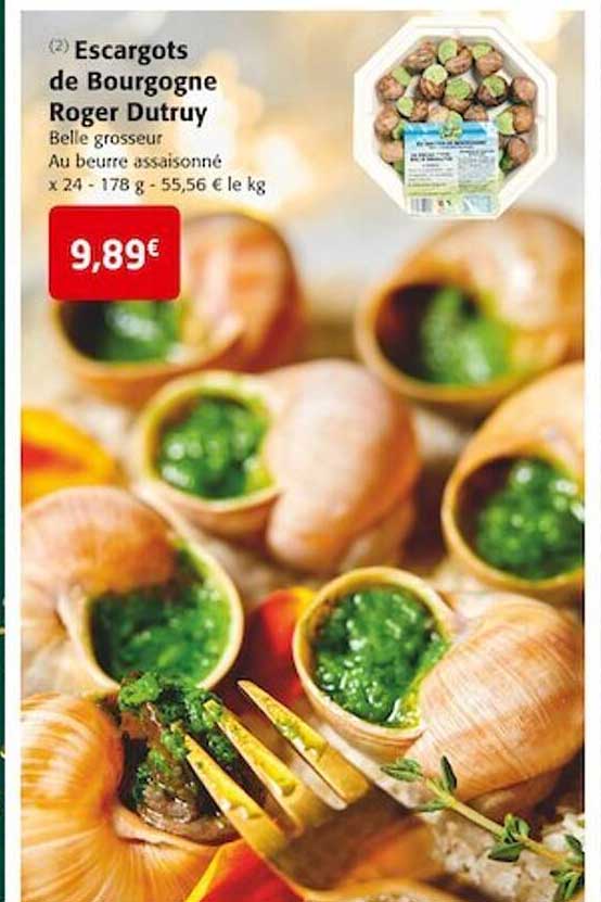 Escargots De Bourgogne Roger Dutruy