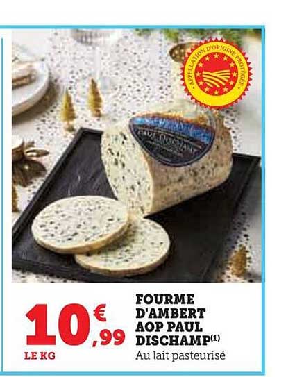 fourme d'ambert aop paul dischamp