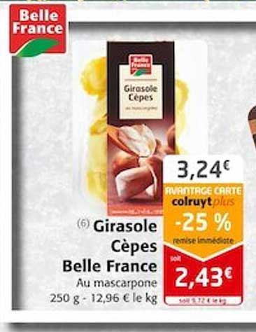 Girasole Cèpes Belle France