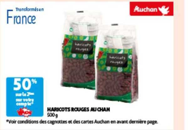 Haricots Rouges Auchan