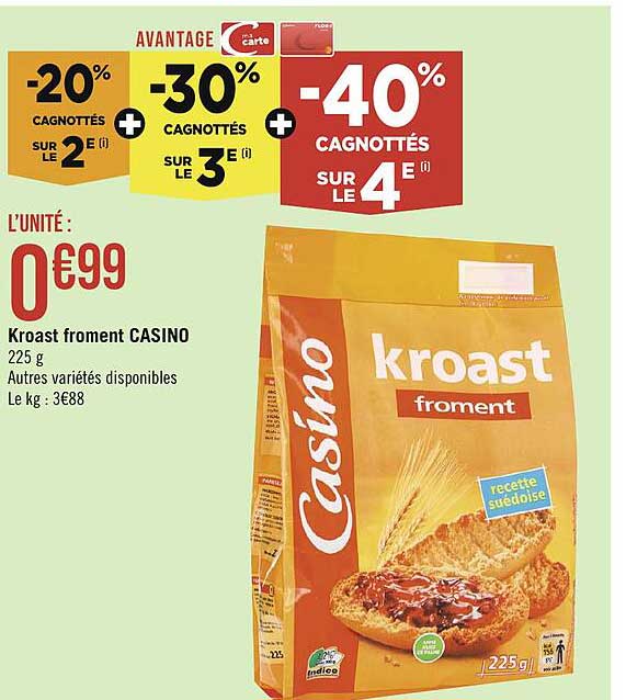 kroast froment casino