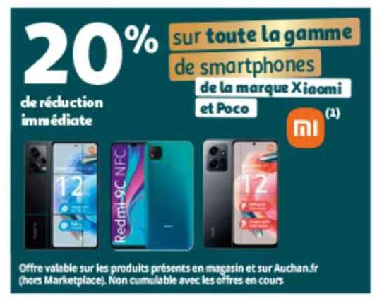 la gamme de smartphones de la marque xiaomi et poco