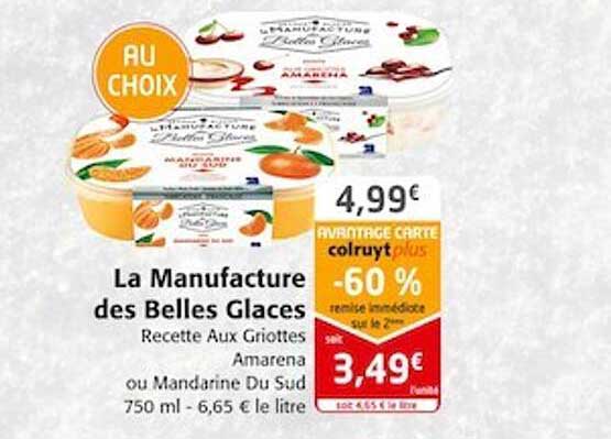 la manufacture des belles glaces
