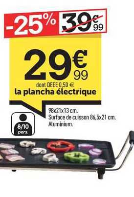 La Plancha électrique