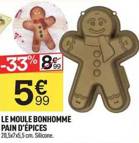 le moule bonhomme pain d'épices