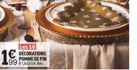 Les 10 Décorations Pomme De Pin