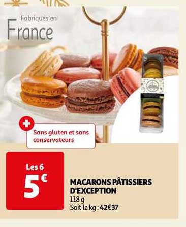Macarons Pâtissiers D'exception