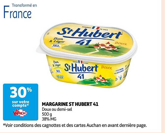 margarine st hubert 41