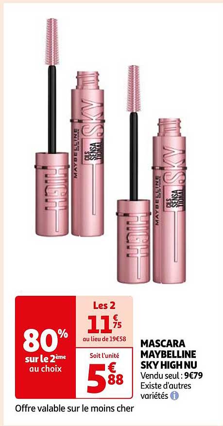 mascara maybelline sky high nu