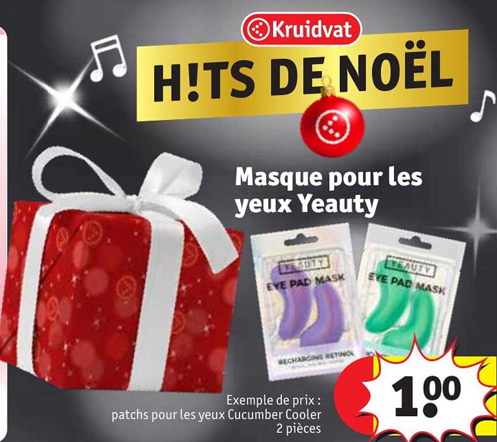 masque pour les yeux yeauty