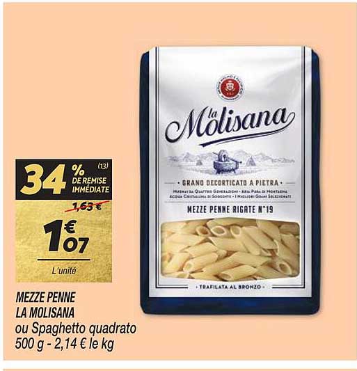 mezze penne la molisana