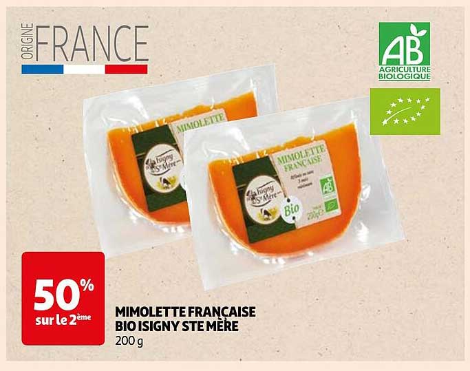 mimolette française bio isigny ste mère