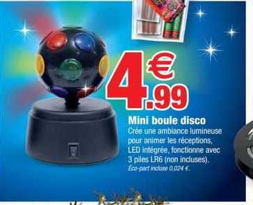 mini boule disco