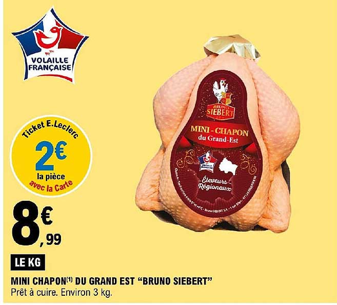 mini chapon du grand est "bruno siebert"