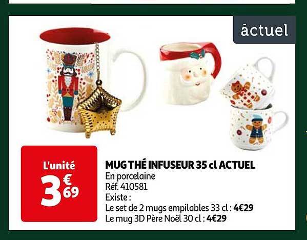 Mug Thé Infuseur 35 Cl Actuel
