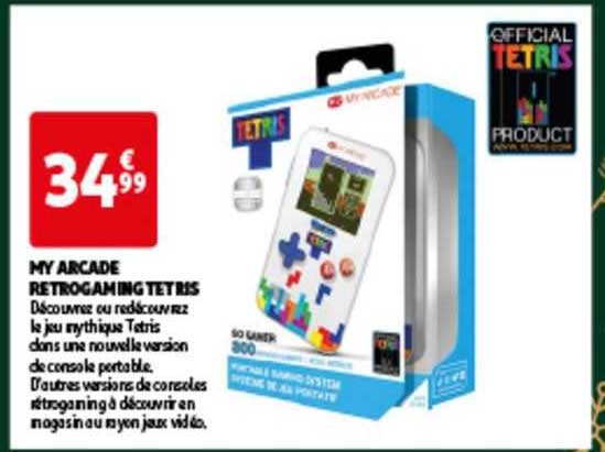 my arcade retrogaming tetris