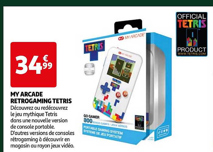 my arcade retrogaming tetris