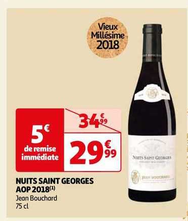 nuits saint georges aop 2018 jean bouchard