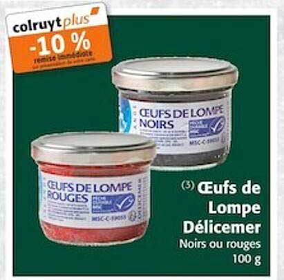 oeufs de lompe délicemer