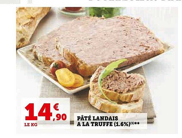 pâté landais à la truffe (1.6%)