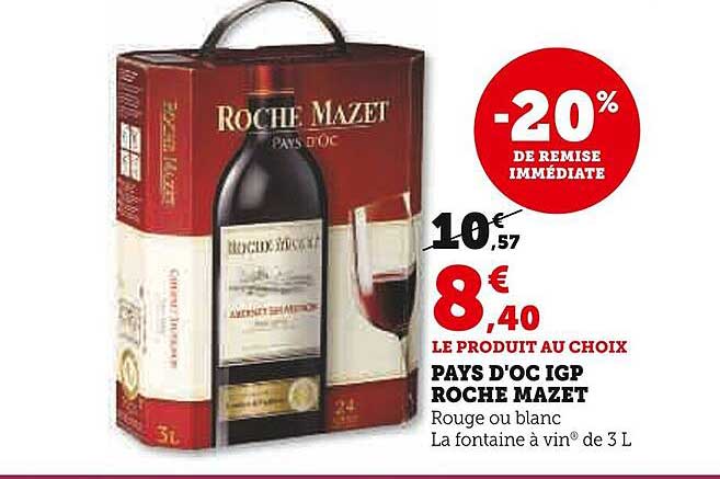 pays d'oc igp roche mazet