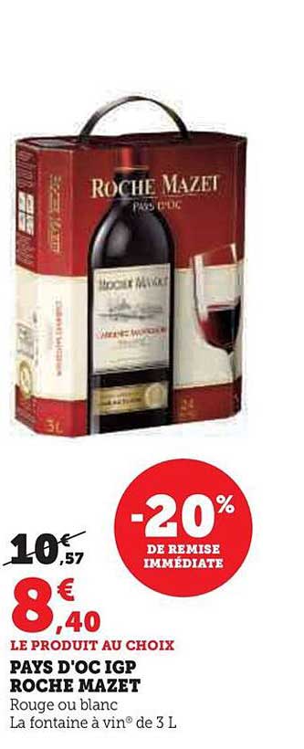 pays d'oc igp roche mazet