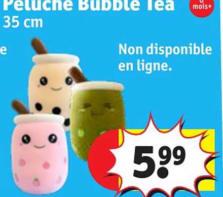 peluche bubble tea