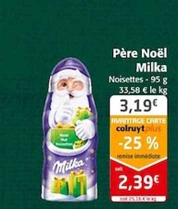 père noël milka