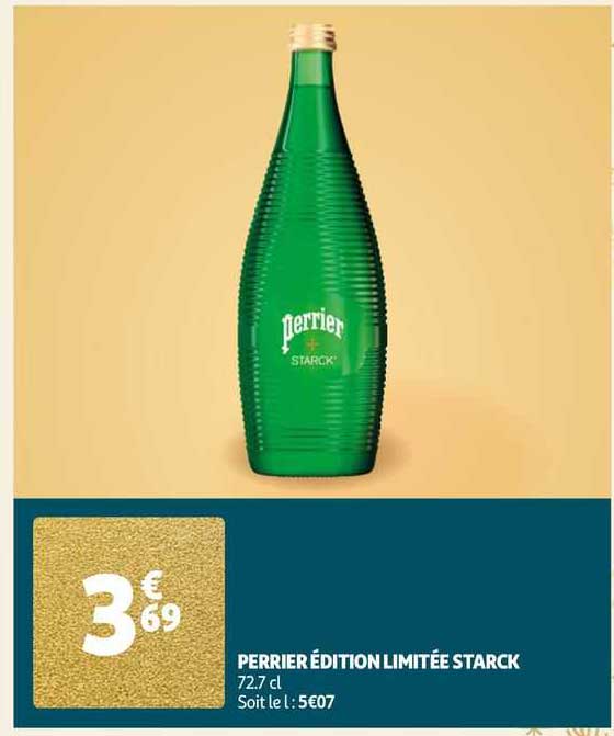 perrier édition limitée starck