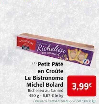 Petit Pâté En Croûte Le Bistronome Michel Bolard