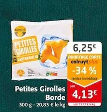 petites girolles borde