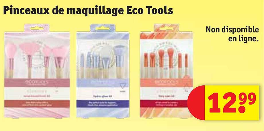 pinceaux de maquillage éco tools