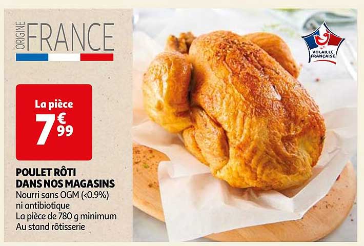 Poulet Rôti Dans Nos Magasins