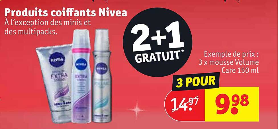 produits coiffants nivea