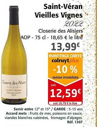 saint-véran vieilles vignes 2022