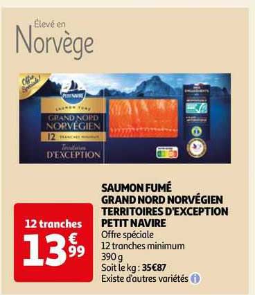 saumon fumé grand nord norvégien territoires d'exception petit navire