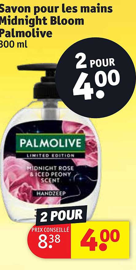 savon pour les mains midnight bloom palmolive