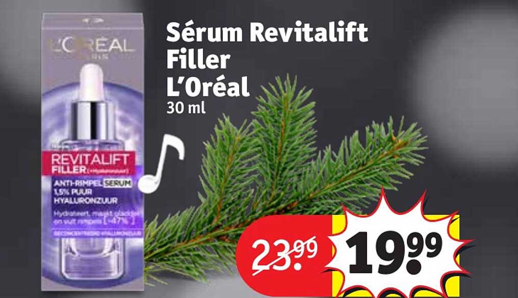 sérum revitalift filler l'oréal