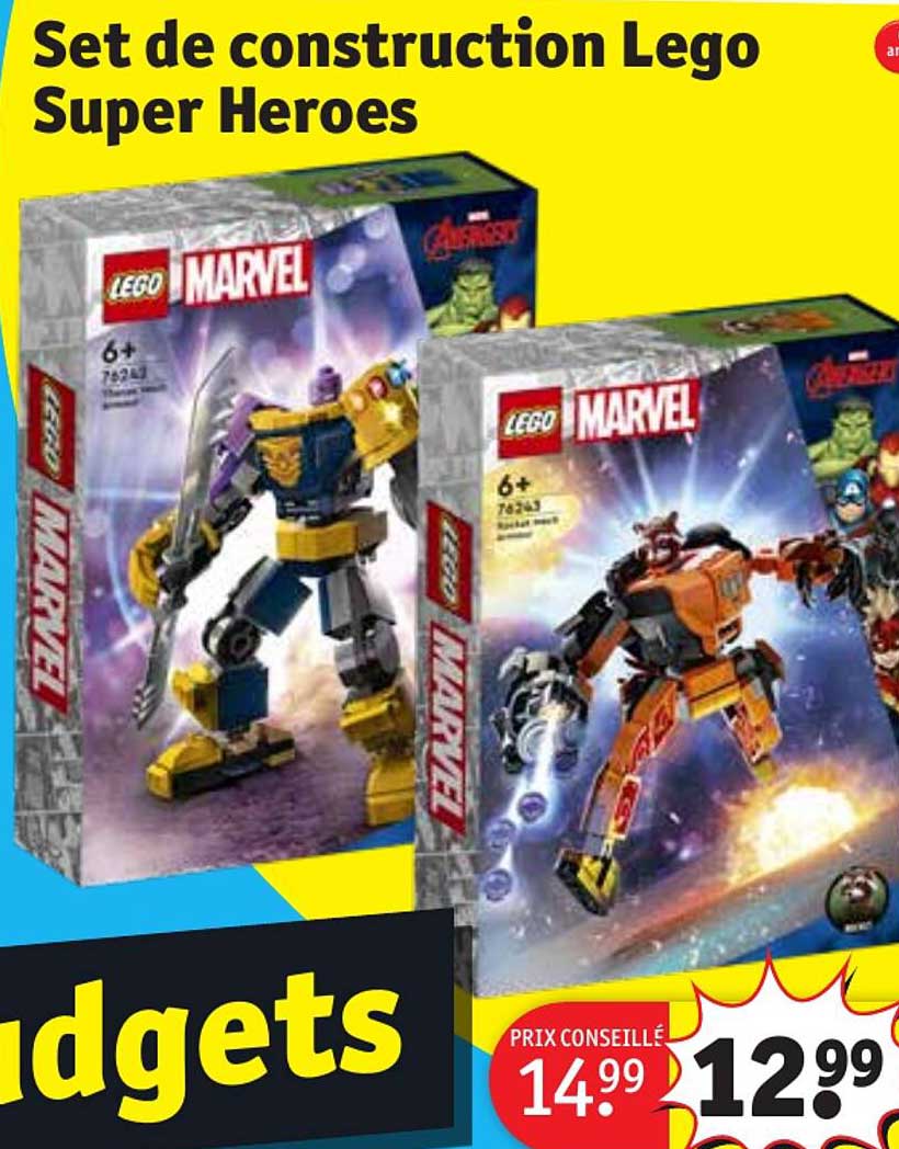 Set De Constructions Lego Super Heroes
