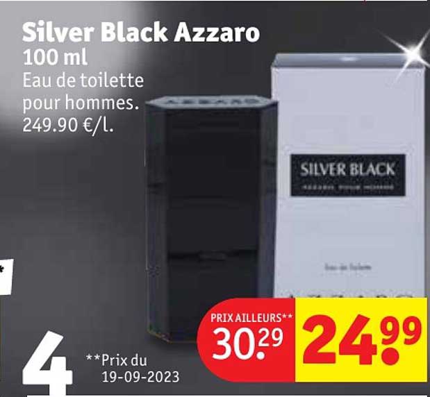silver black azzaro