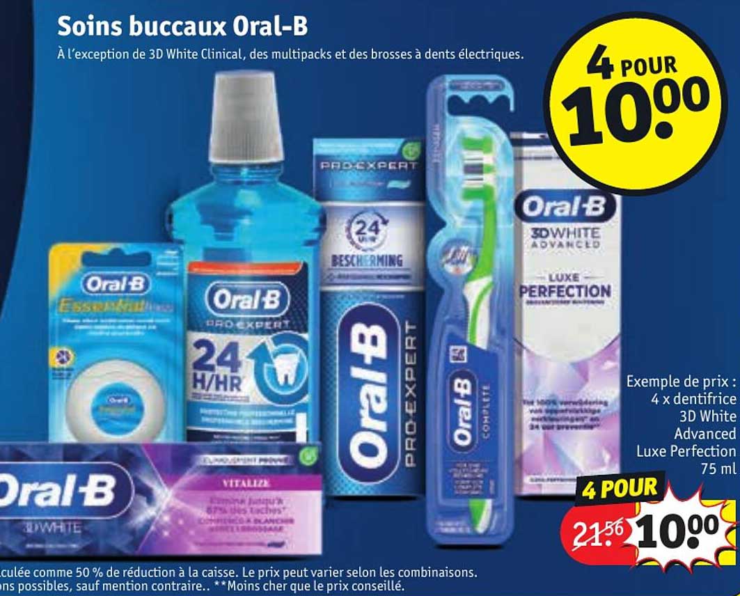 soins buccaux oral-b