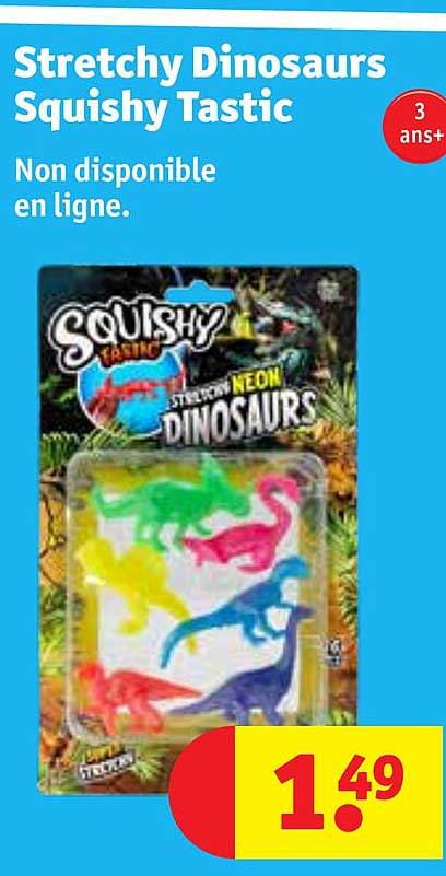 stretchy dinosaures squishy tastic
