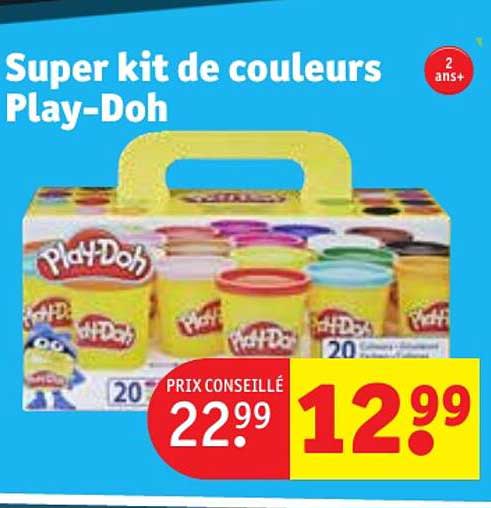 super kit de couleurs play-doh
