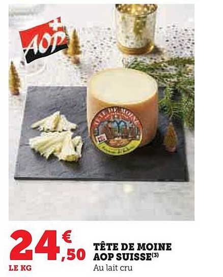 tête de moine aop suisse