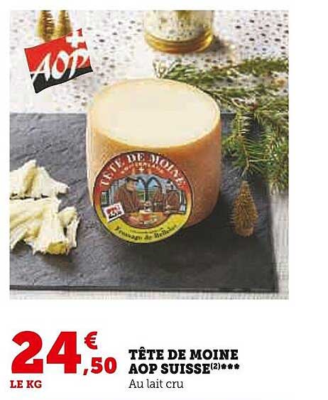 tête de moine aop suisse