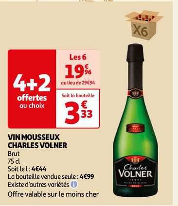 vin mousseux charles volner