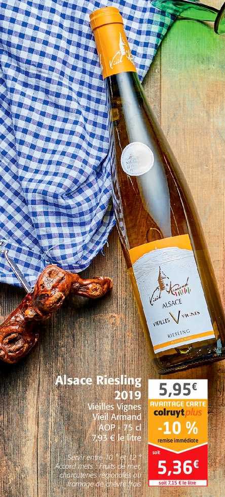 alsace riesling 2019 vieilles vignes