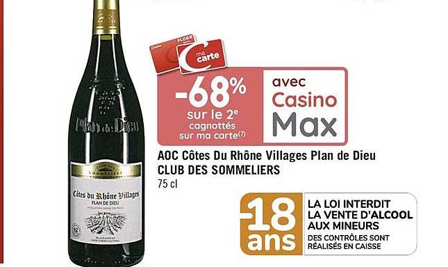 aoc côtes du rhône villages plan de dieu club des sommeliers
